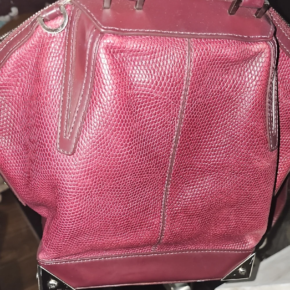 Alexander Wang Burgundy Tote Bag